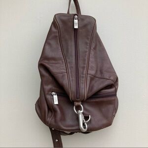 Lisa Loren Leather Backpack